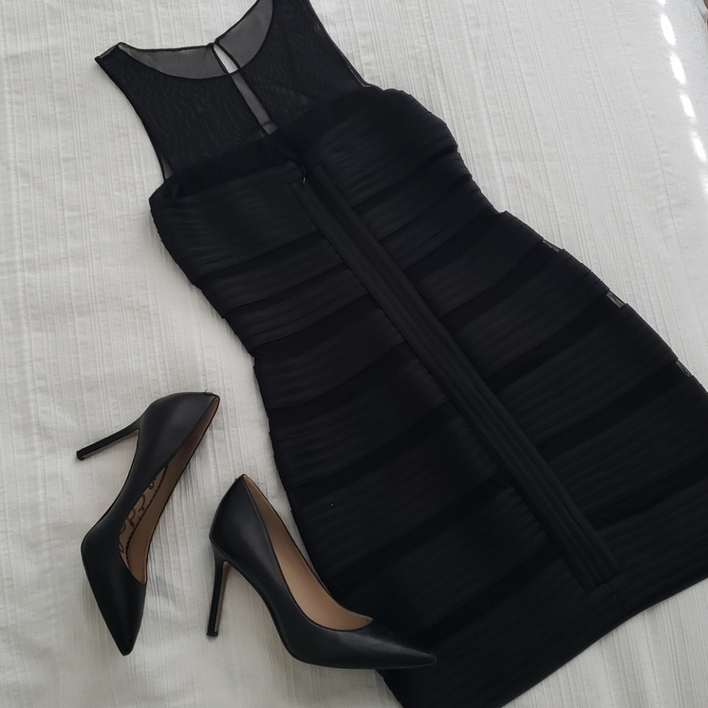 Cache black mini dress size 2